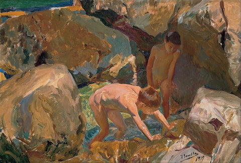 Children On The Seashore by Joaquin Sorolla