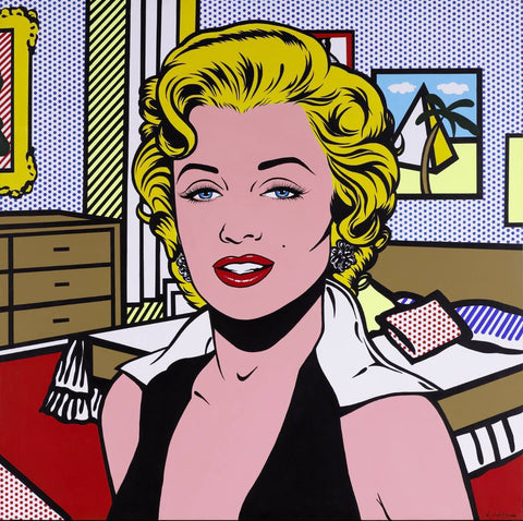 Marilyn Monroe  by Roy Lichtenstein