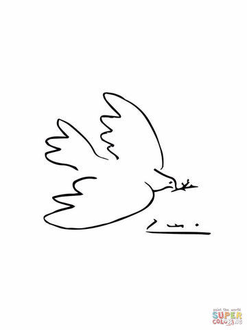 Peace Dove by Pablo Picasso