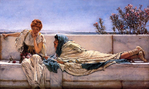 Pleading by Lawrence Alma Tadema