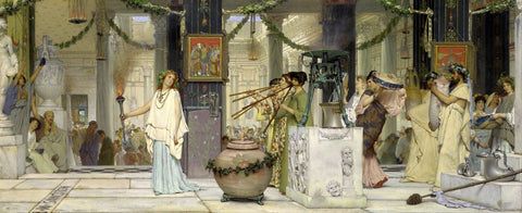 The Vintage Festival - Large Art Prints by Lawrence Alma Tadema