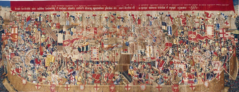 Siege Of Asilah (A Pastrana Tapestry) - Canvas Prints