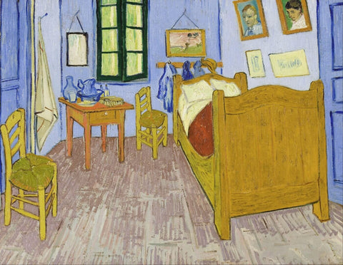 Bedroom in Arles - Third Version - Life Size Posters by Vincent van Gogh