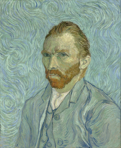 Van Gogh - Self Portrait - I - Posters by Vincent Van Gogh