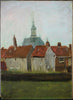 The New Church And Old Houses In The Hague - Framed Prints