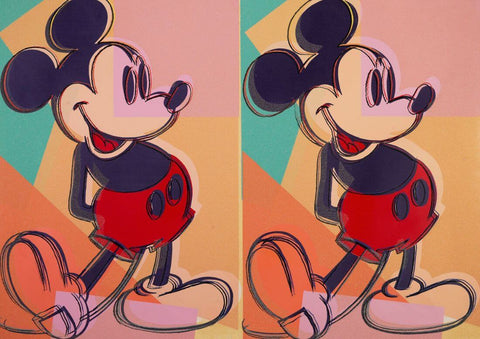 Double Mickey Mouse – Andy Warhol – Pop Art Painting - Posters