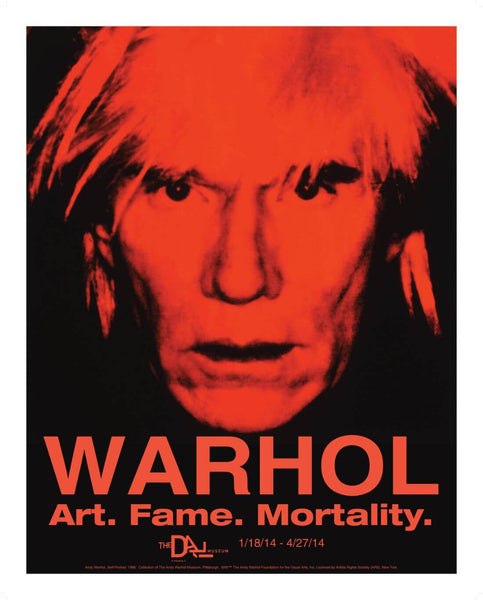 Self-Portrait (Art, Fame and Mortality) - Andy Warhol - Pop Art - Posters