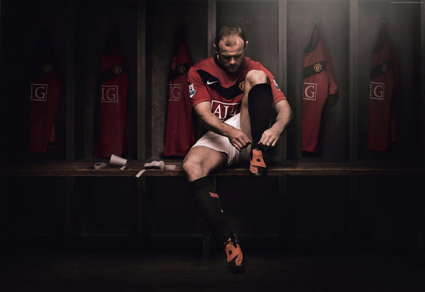 Spirit Of Sports - Football  - Manchester United F.C. Wayne Rooney - Canvas Prints