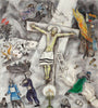 White Crucifixion ( Crucifixion blanche) - Marc Chagall - Canvas Prints
