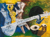 Three Women With Sitar - Framed Prints