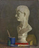 Still life with the Bust of plaster (Natura morta con il busto di gesso) - Posters