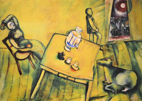 The Yellow Room - Canvas Prints
