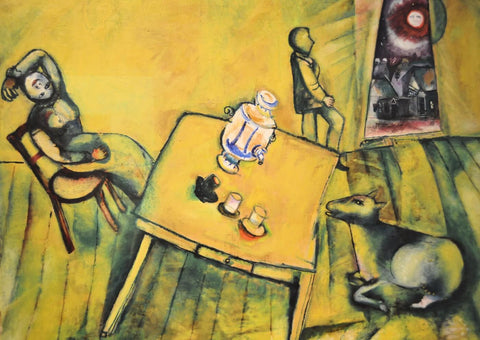 The Yellow Room by Marc Chagall